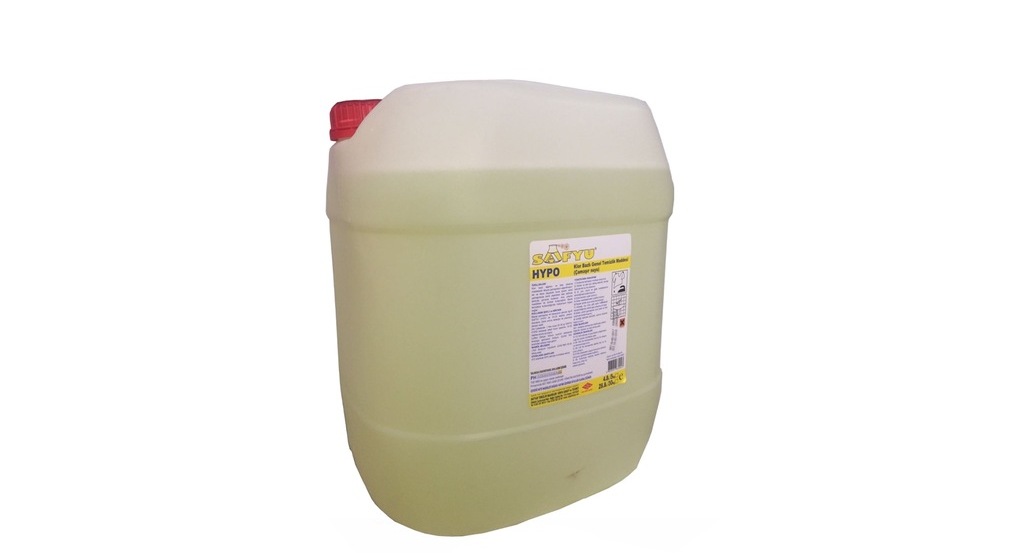 ÇAMAŞIR SUYU  KLOR BAZLI (PARFÜMLÜ) SAFYU 20kg